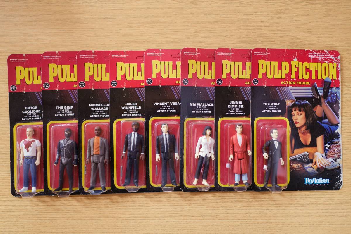 Pulp Fiction フィギュア 8体 パルプフィクション タランティーノ