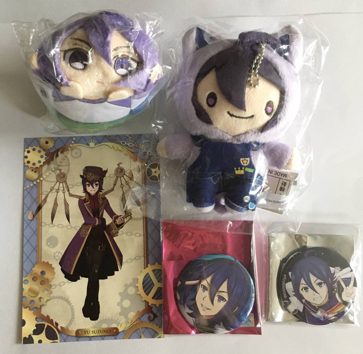 King Of Prism キンプリ 涼野ユウ もちころりん アニカフェ ぬいぐるみキーチェーン コラボカフェ本舗 劇場缶バッジ ジョイポリス の落札情報詳細 ヤフオク落札価格情報 オークフリー スマートフォン版