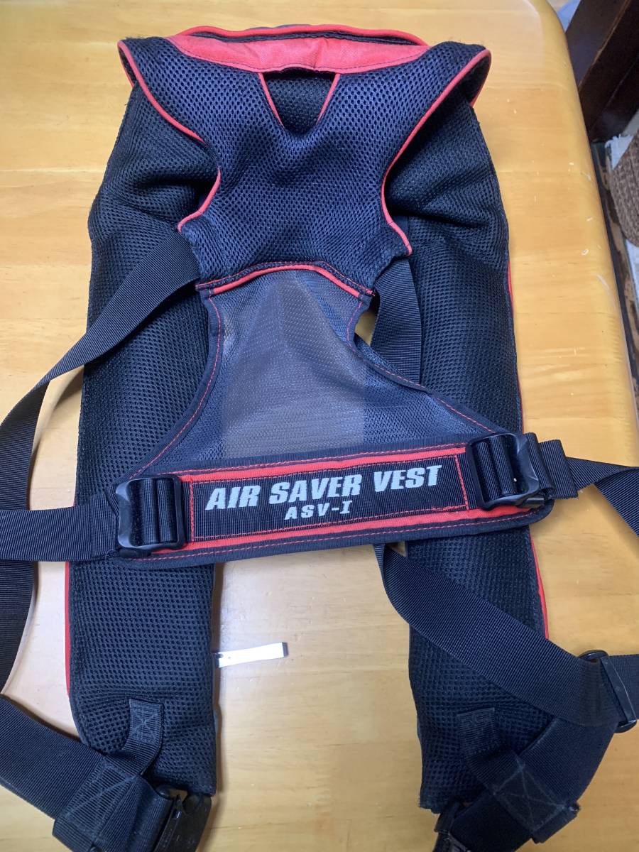 フィッシング 黒鯛工房・アスリートライフジャケット AIR SAVER VEST ASV-1