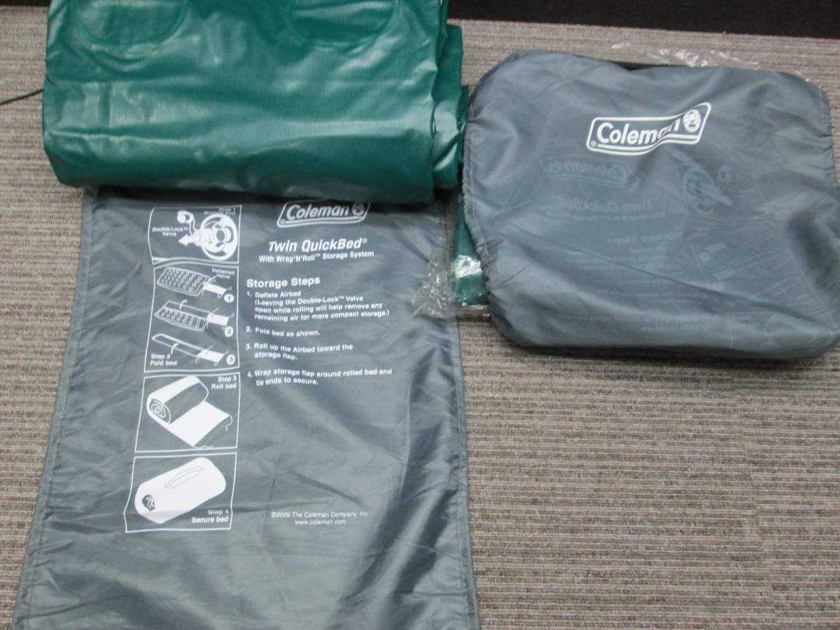 Coleman スリーピングマット ダブルサイズ 緑 2個セット Coleman