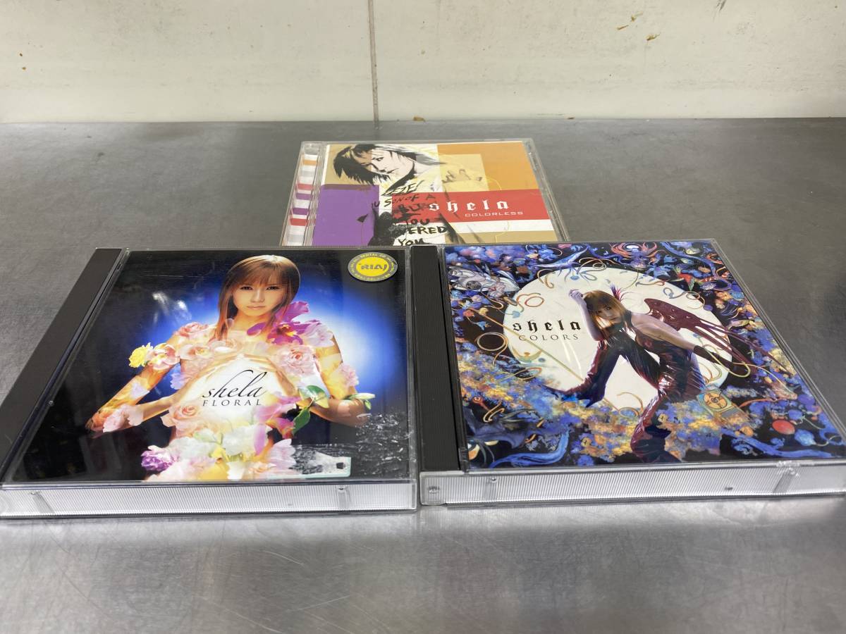 Shela シェラ Single Collection Floral Colors Cdのみ アルバム 計3枚セット の落札情報詳細 ヤフオク落札価格情報 オークフリー スマートフォン版