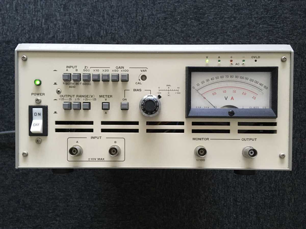 ★エヌエフ回路 4025 HIGH SPEED POWER AMPLIFIER/BIPOLAR POWER SUPPLY 電源 アンプ★