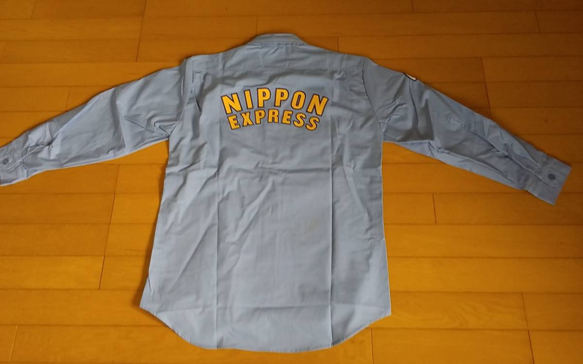 新品 日本通運 日通ペリカン便 Nippon Express 夏服 上着 作業着 M 80 ユニフォーム 非売品 の落札情報詳細 ヤフオク落札価格情報 オークフリー スマートフォン版