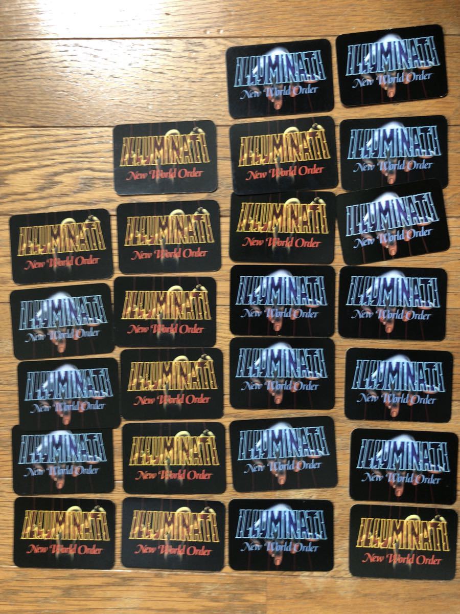 即発送★未開封正規品★イルミナティカード450拡張カード84枚フルセット534枚 Amazon.co.jp: イルミナティカード New World Order 450枚拡張カード84
