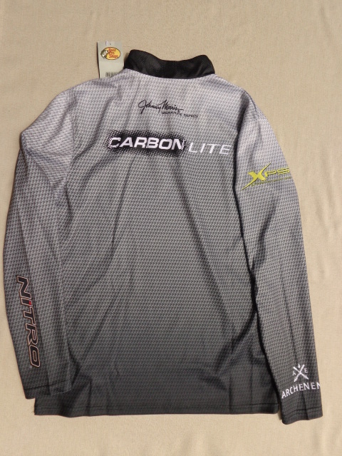 新品】新品 アメリカ 購入 バスプロショップ M フィッシング ジャージ