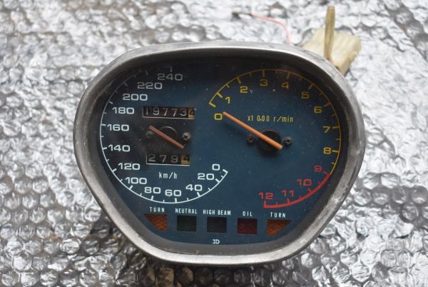 当時物 純正 Gsx1100s カタナ メーターassy Gsx750s の落札情報詳細 ヤフオク落札価格情報 オークフリー スマートフォン版