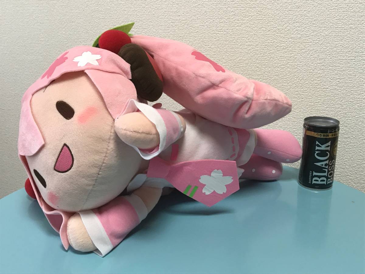 桜ミク☆メガジャンボ寝そべりぬいぐるみ☆初音ミクシリーズ☆BIG
