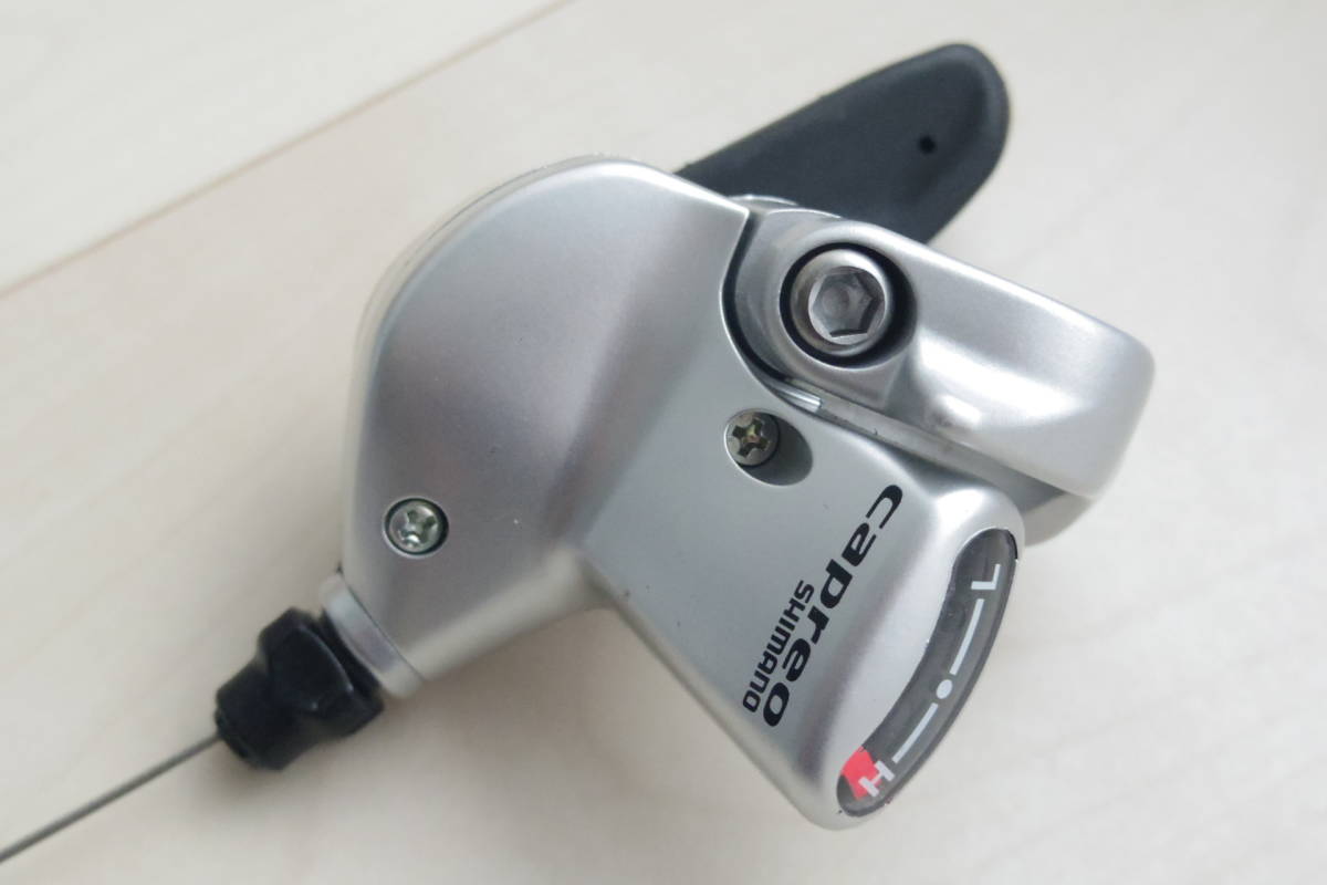 新品】☆送料無料☆シマノ カプレオ シフター SL-F700 9s シルバー