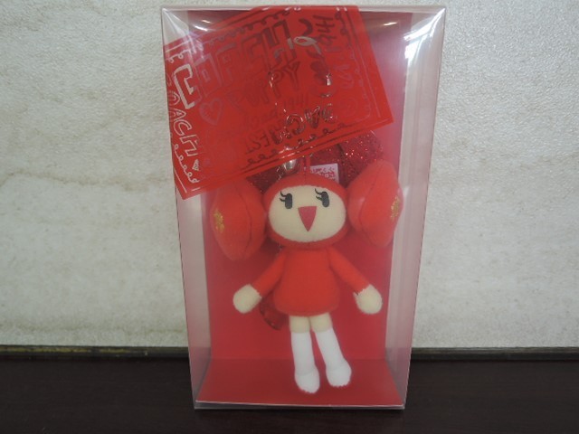 非売品 COACH/コーチ POPPY/ポピーちゃん ハート型 クッション 【公式