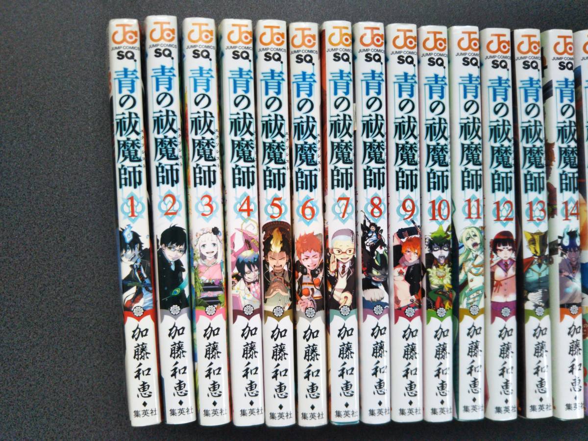集英社 青の祓魔師１巻 ２３巻 ２１巻欠品 その他４巻 の落札情報詳細 ヤフオク落札価格情報 オークフリー スマートフォン版