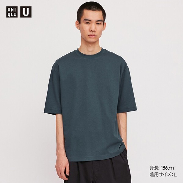 ２回着用 美品 ss Uniqlo U ユニクロ ユー エアリズムコットン オーバーサイズtシャツ 五分袖 パープル M メンズ の落札情報詳細 ヤフオク落札価格情報 オークフリー スマートフォン版