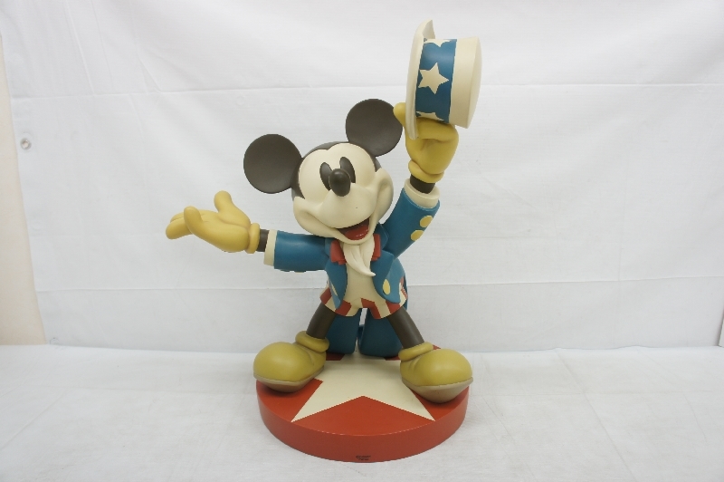 9864G 現状品 ミッキー UNCLE SAM ビッグフィギュア◇アンクルサム 