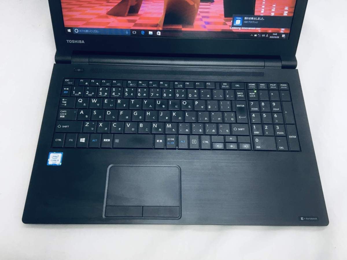 ノートPC Dynabook Windows10 HDD1TB メモリ4GB Office2010 本体使用