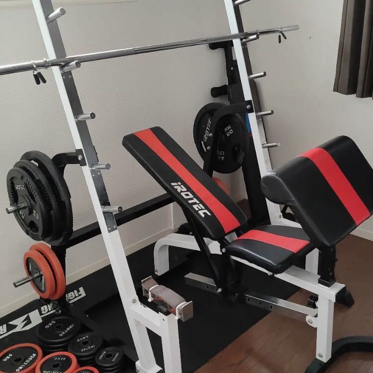 アイロテック ハーフラック バーベルセット IROTEC（アイロテック