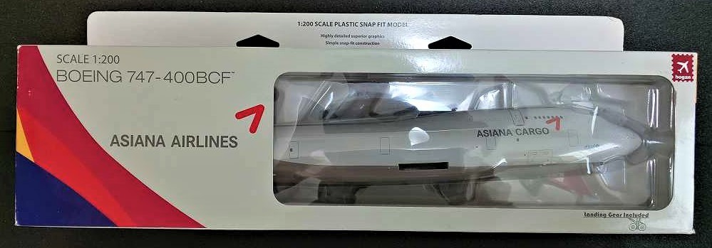 Hogan Wings ] 1:200 Boeing 747-400BCF Asiana Airlines (OZ) (#4272