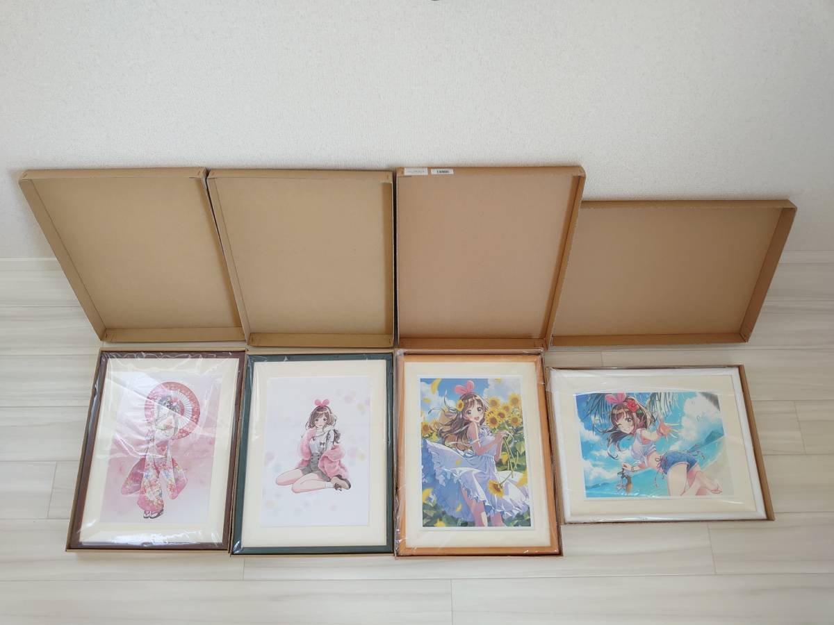 新品】キズナアイ 複製原画セット コミケ C95,96 森倉円 KizunaAlの
