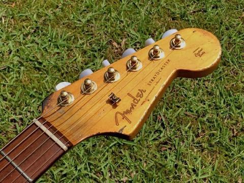 スティービーレイボーン風 エレキギター SRV レリック