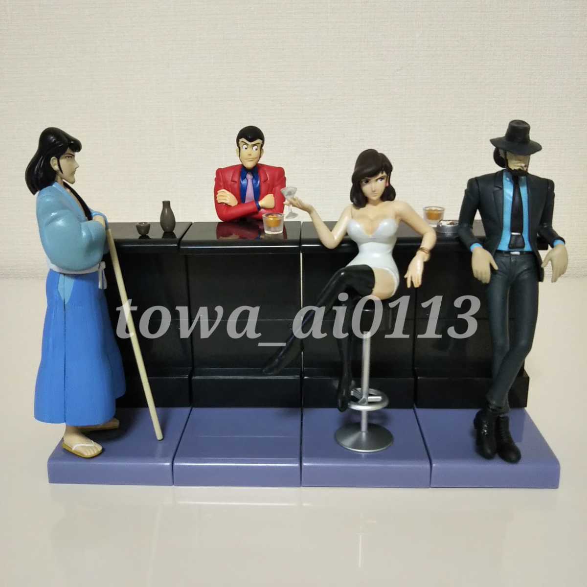 ルパン三世 次元 石川五エ門 峰不二子 銭形 フィギュア セット