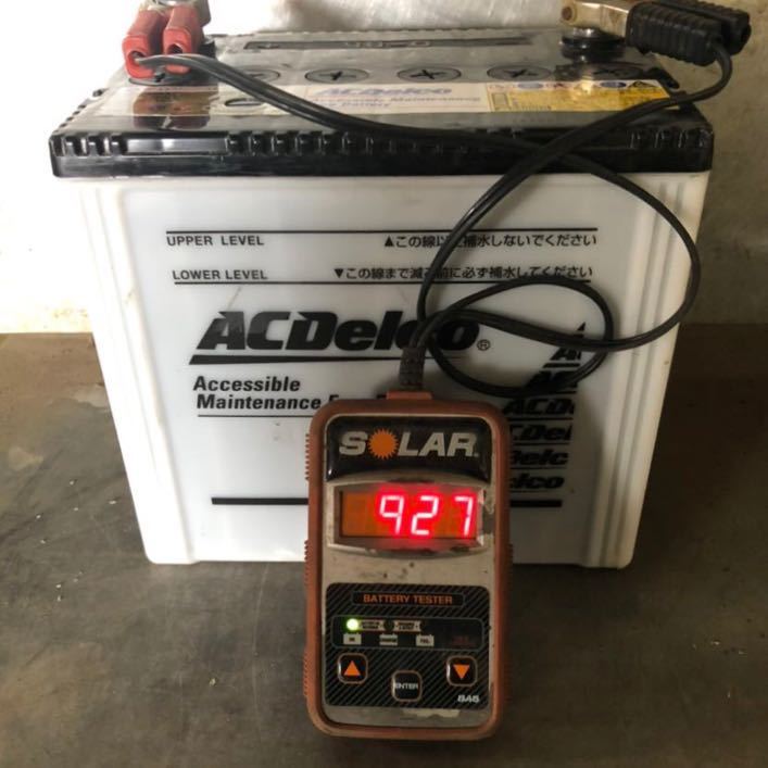 Acdelco バッテリー Q 85 アイドリングストップ車用 再生バッテリー 中古品 極上 19 1 22製造 の落札情報詳細 ヤフオク落札価格情報 オークフリー スマートフォン版