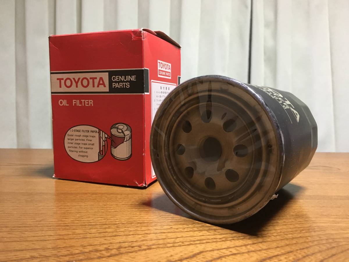 新品】【旧車クラウンに】トヨタ純正 オイルフィルター 15600-41010 