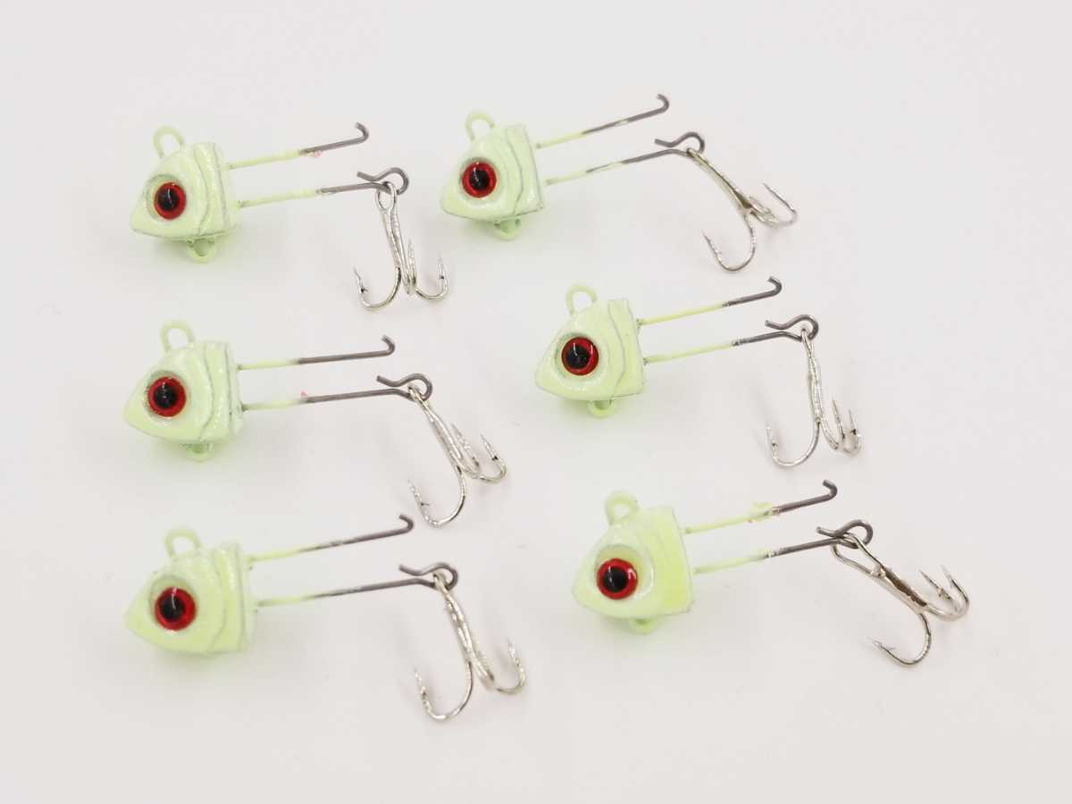 新品 アジング メバリング ワームキーパー ジグヘッド ２g グロー 未使用 ６本 取置同梱可 アジング メバリング 五目釣りazon の落札情報詳細 ヤフオク落札価格情報 オークフリー スマートフォン版