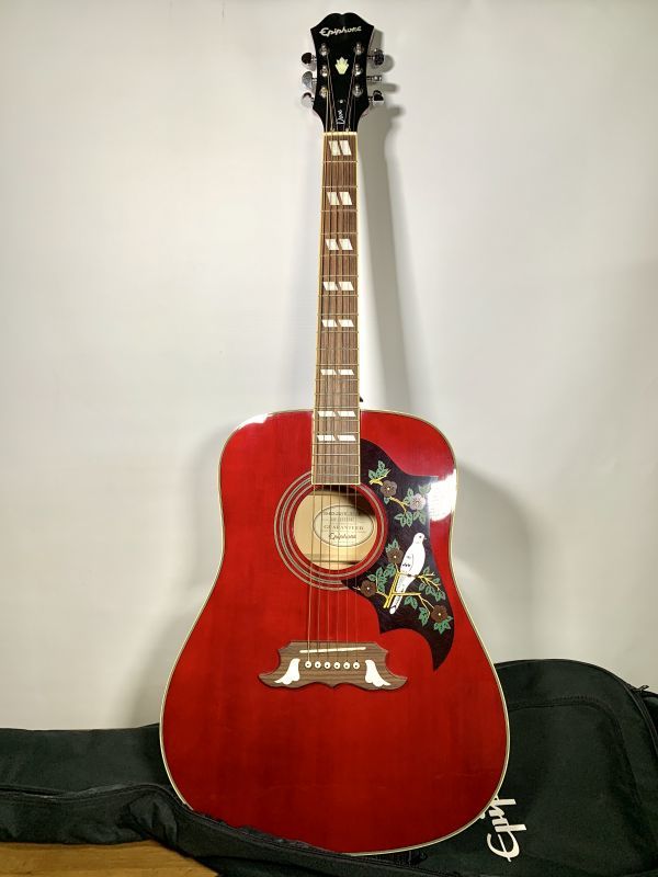 sr157【2006年製】 EPIPHONE エピフォン DOVE-CH アコースティック