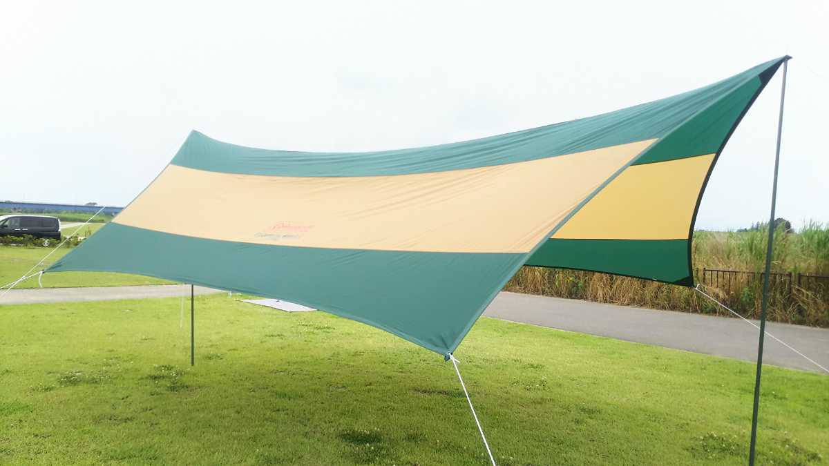希少？ Coleman(コールマン) Hexa L 170T3300J 大型ヘキサタープ 良品