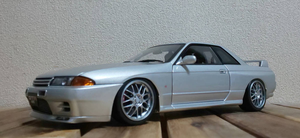 オートアート 1 18 32gt R Nissan Skyline Gt R R32 V Spec ローダウンカスタム の落札情報詳細 ヤフオク落札価格情報 オークフリー スマートフォン版