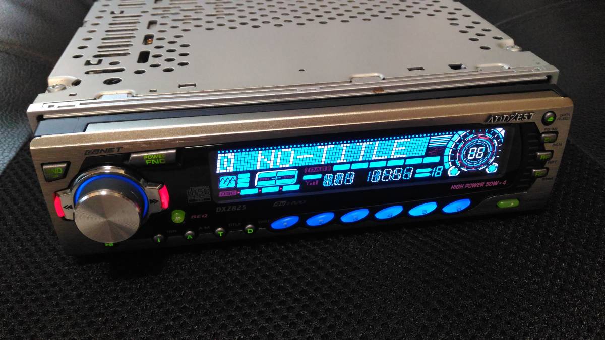 ADDZEST アゼスト DXZ825 CDデッキ AUXの落札情報詳細 - Yahoo
