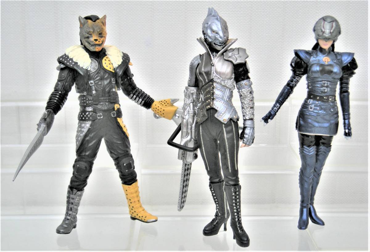 食玩 Hdx ハイパーディティール 仮面ライダーthe First Next シザーズジャガー チェーンソーリザード スネーク ショッカー改造人間 3種 の落札情報詳細 ヤフオク落札価格情報 オークフリー スマートフォン版