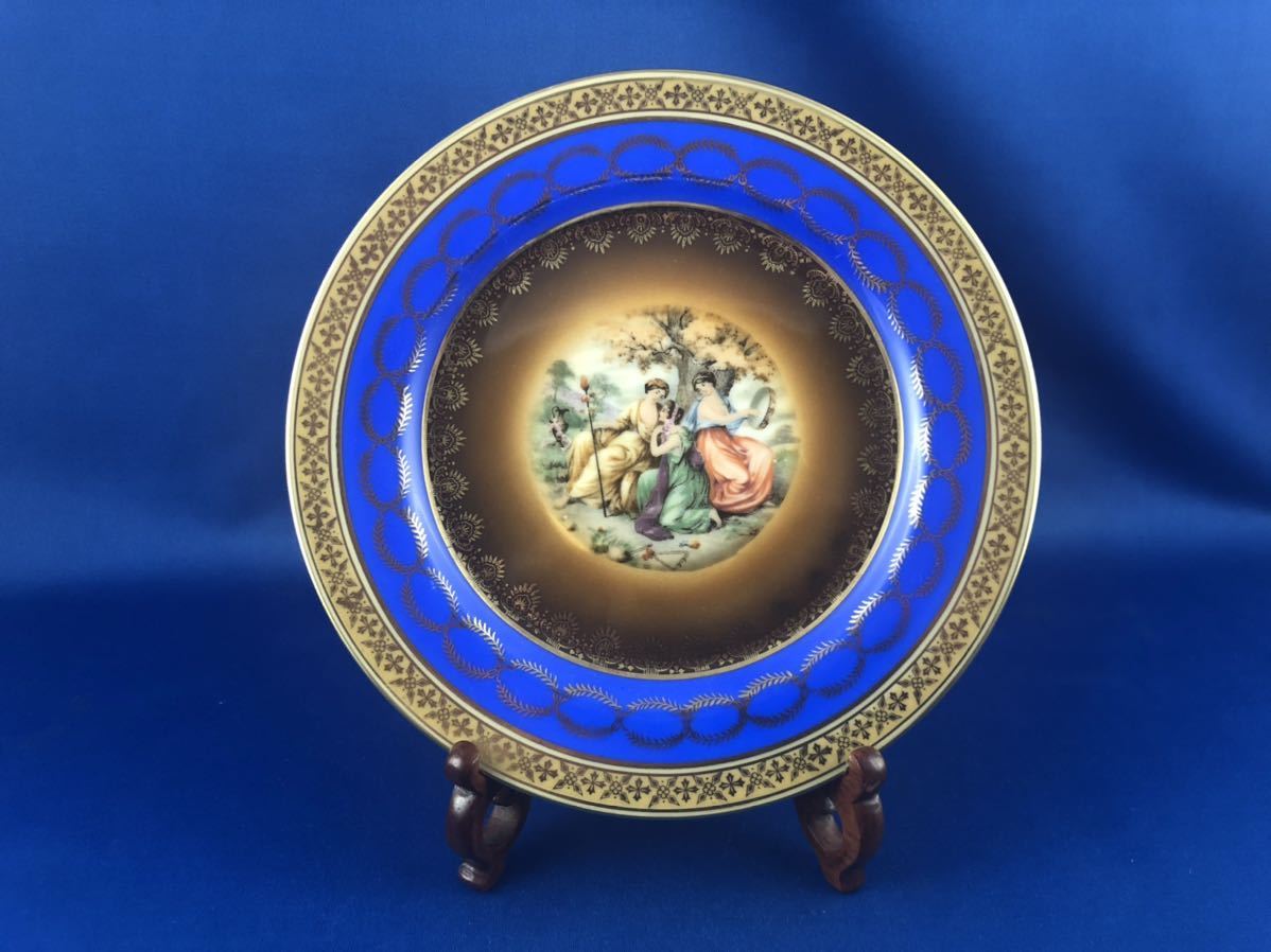 送料無料 オールドノリタケ Noritake M Handpainted Japan刻印 金彩プレート19cm 1918 1921年 の落札情報詳細 ヤフオク落札価格情報 オークフリー スマートフォン版