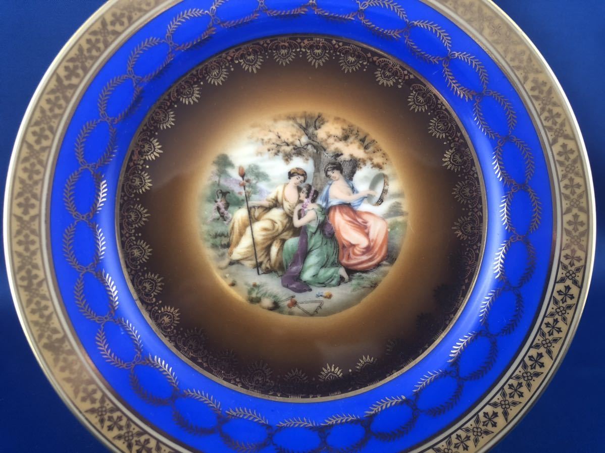 送料無料 オールドノリタケ Noritake M Handpainted Japan刻印 金彩プレート19cm 1918 1921年 の落札情報詳細 ヤフオク落札価格情報 オークフリー スマートフォン版