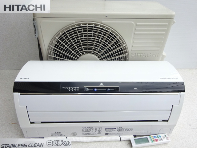 ジモティ来店特価!! エアコン ヒタチ RAS-A22G 2018 J-0892 すごかっ 