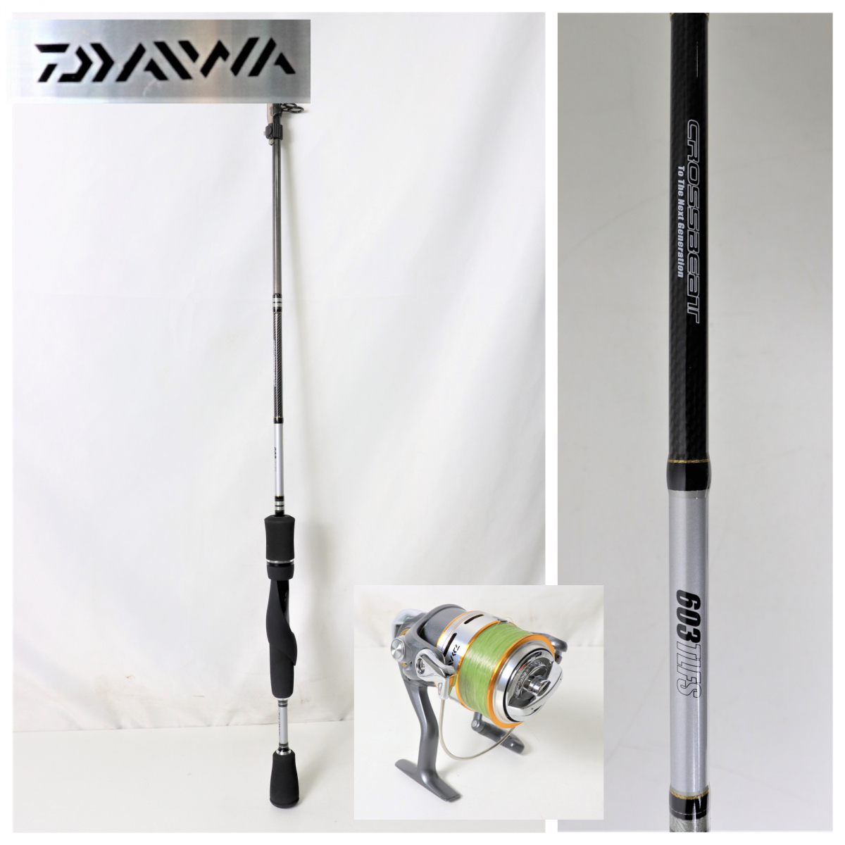 美品 Daiwa Crossbeat 603tlfs ダイワ クロスビート 1 m ロッド Joinus 3500 ジョイナス3500 スピニングリール Fp000ffy56 の落札情報詳細 ヤフオク落札価格情報 オークフリー スマートフォン版