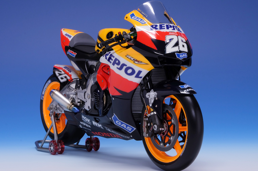 新品】□1/12 CGM '07 REPSOL HONDA RC212V #26 Dani Pedrosa車 塗装済