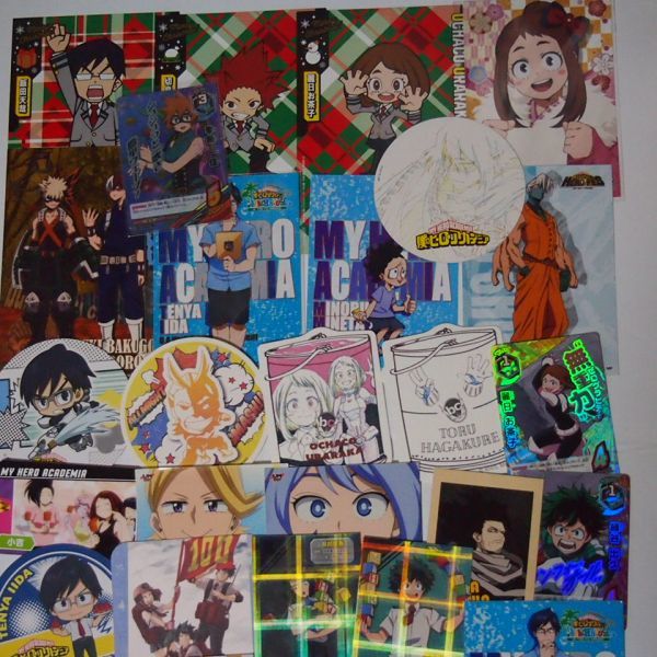 100スタ 僕のヒーローアカデミア グッズ30点大量まとめ売りセット ヒロアカ イラストコレクショングッズ カード ブロマイド の落札情報詳細 ヤフオク落札価格情報 オークフリー スマートフォン版