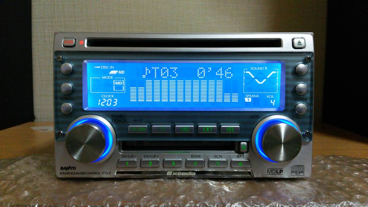 SANYO サンヨー CD/MDデッキ CD/MDプレーヤー オーディオ CDF-MD30Y