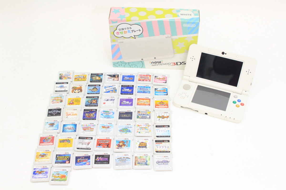 NewNintendo3DS本体 ソフトまとめセット スマブラ/ドラクエ/ゼルダ  