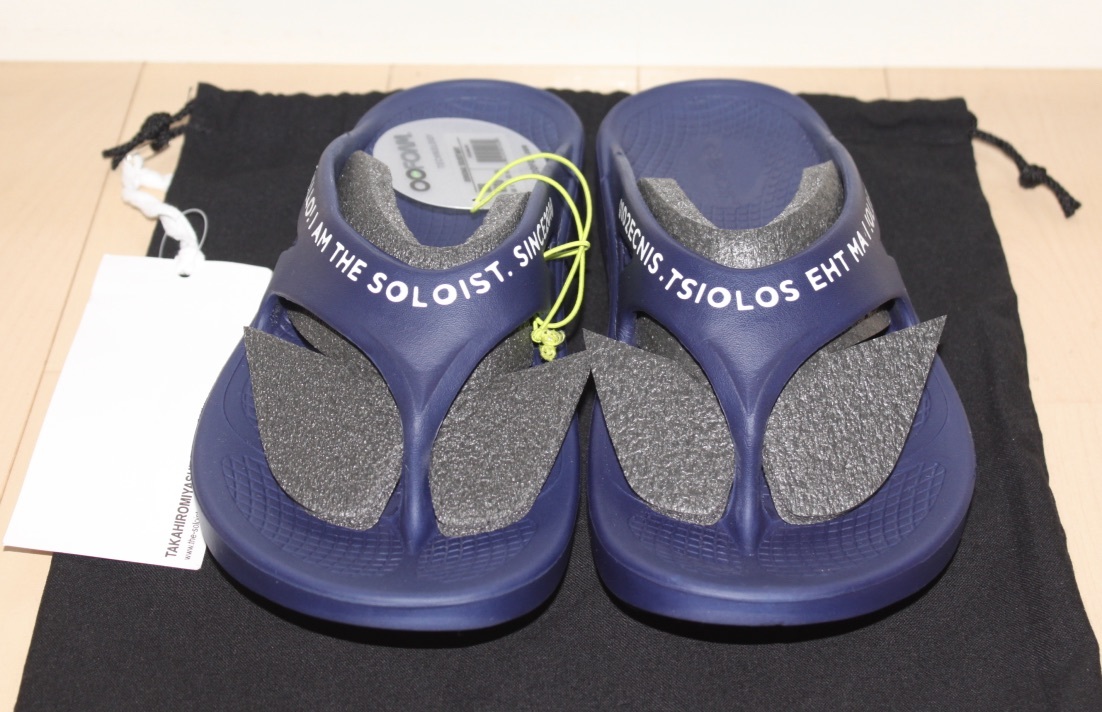 新品】TAKAHIRO MIYASHITA The Soloist. × OOFOS 20SS サンダル 