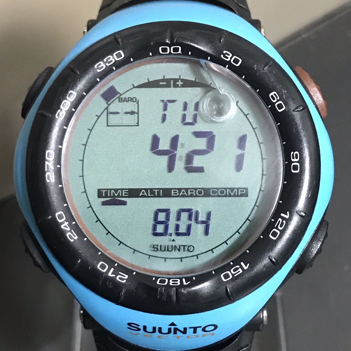 SUUNTO VECTOR SUUNTO VECTOR ターコイズブルー 限定 スント ベクター