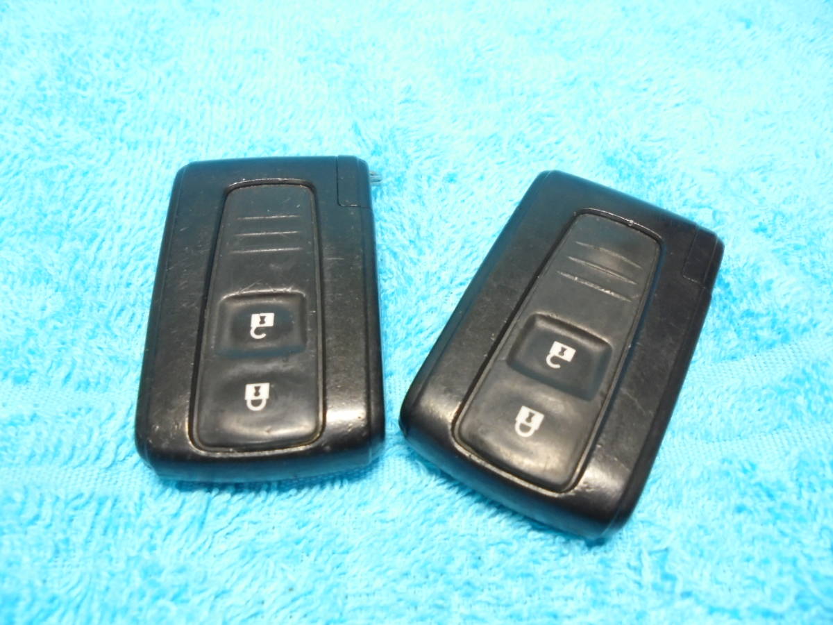 A刻印 B刻印トヨタ 純正 スマートキー キーレス パッソ Kgc10 Qnc10 2ボタン キーフリー 緑ランプ ダイハツ ブーン ムーヴ タント の落札情報詳細 ヤフオク落札価格情報 オークフリー スマートフォン版