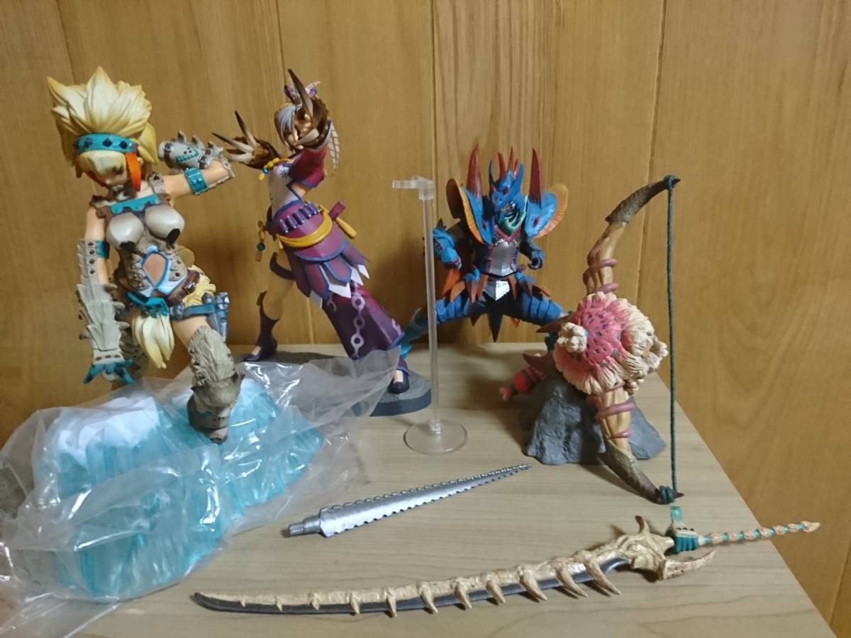 モンハン DXF 女ガンナー アメジストギア リュウノアギト フィギュア