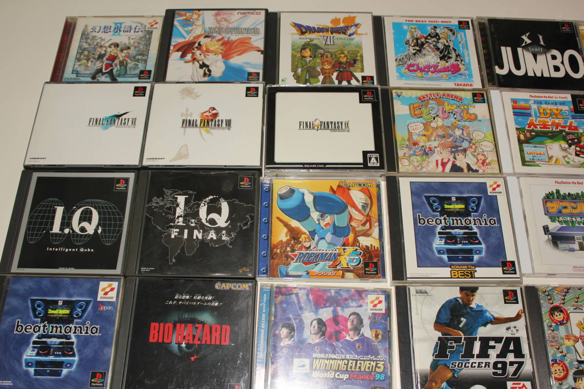 PS1 プレステ プレイステーション ソフト 大量 まとめ ジャンク 幻想水