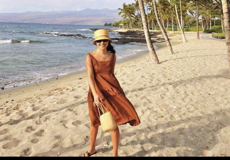 フォクシー Foxey ブティックライン リネン エンパイア ティアード ワンピース 前田会長着用 愛用品 ミスリン の落札情報詳細 ヤフオク落札価格情報 オークフリー スマートフォン版