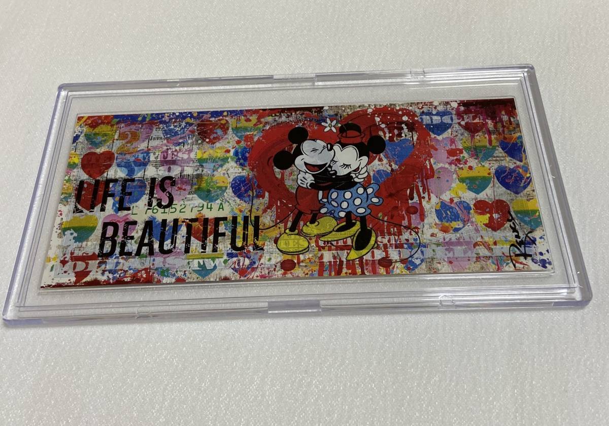 Banksy / Rency Mickey Mouse ミッキーマウス 2$ Banksy / Rency