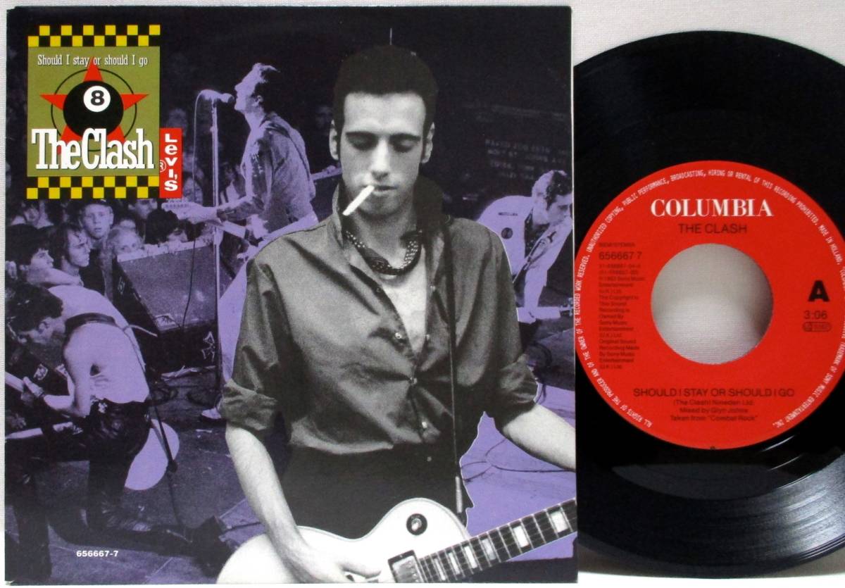 見本盤クラッシュ７インチTHE CLASH SHOULD I STAY OR MDUtMjQwNy5qcGVn.jpeg