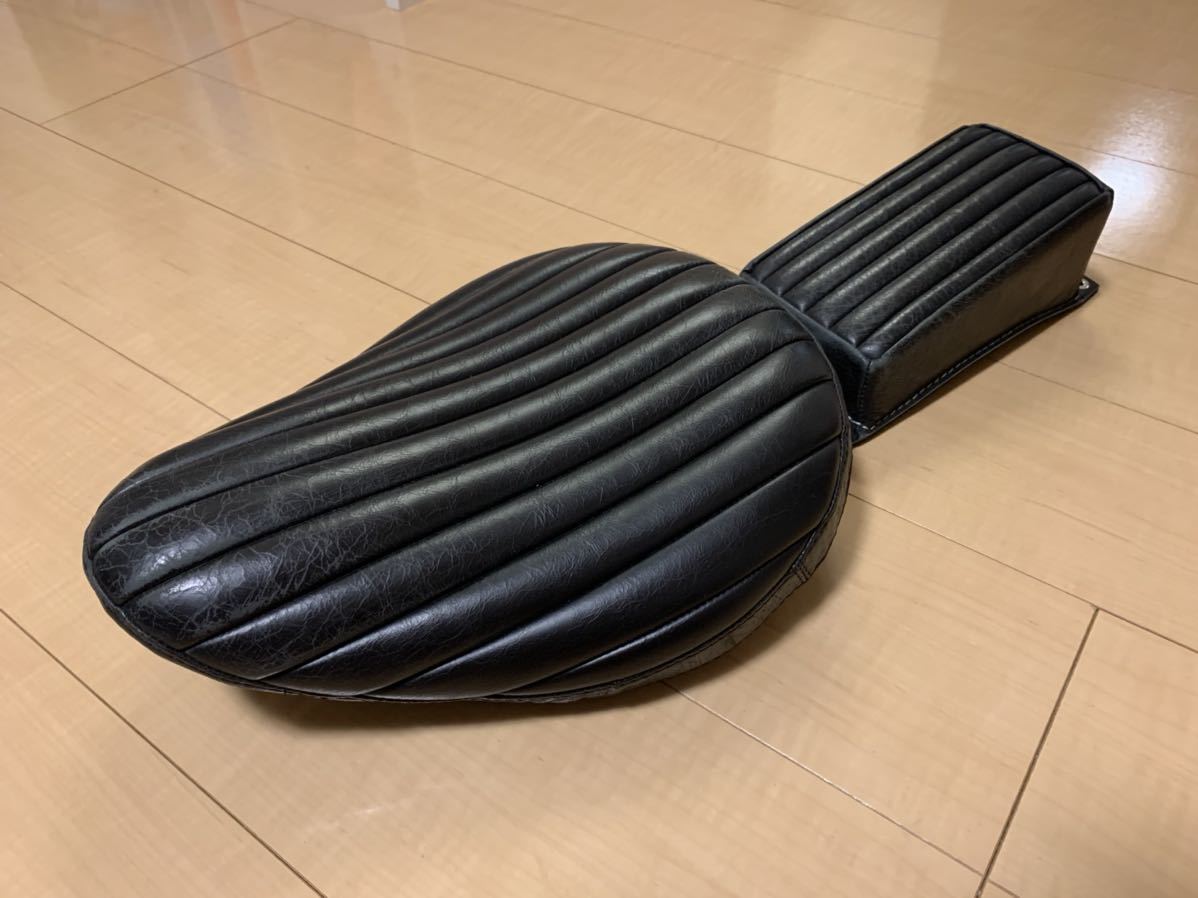 river seat リバーシート タックロール ピリオン セット ベイツの落札
