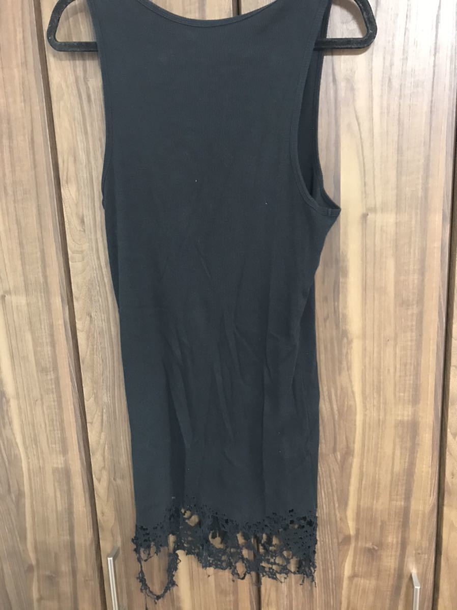 ロイヤルフラッシュ タンクトップ ダメージ 新作】WASH グランジ