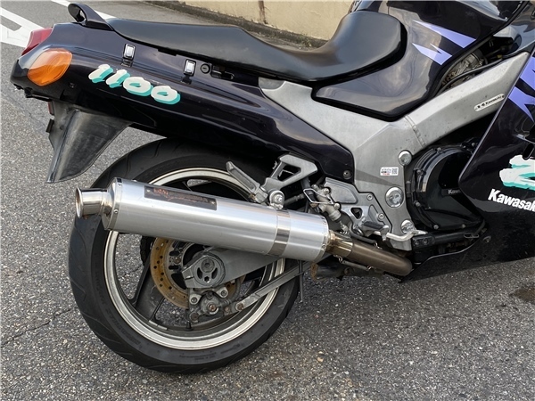ヨシキ ZZR1100 ZXT10C ヨシムラ チタンサイクロン フルエキゾースト