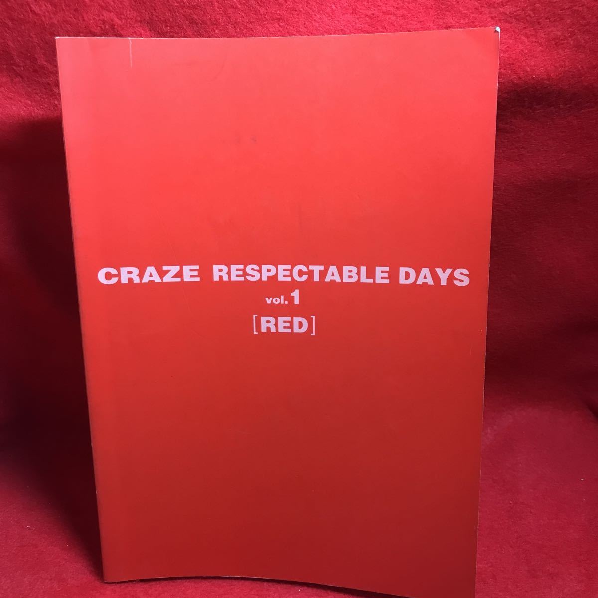 ▽CRAZE RESPECTABLE DAYS vol.1 RED クレイズ レスペクタブル・デイズ
